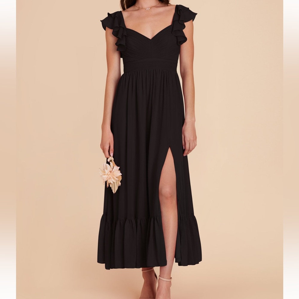 Chiffon Black Dress